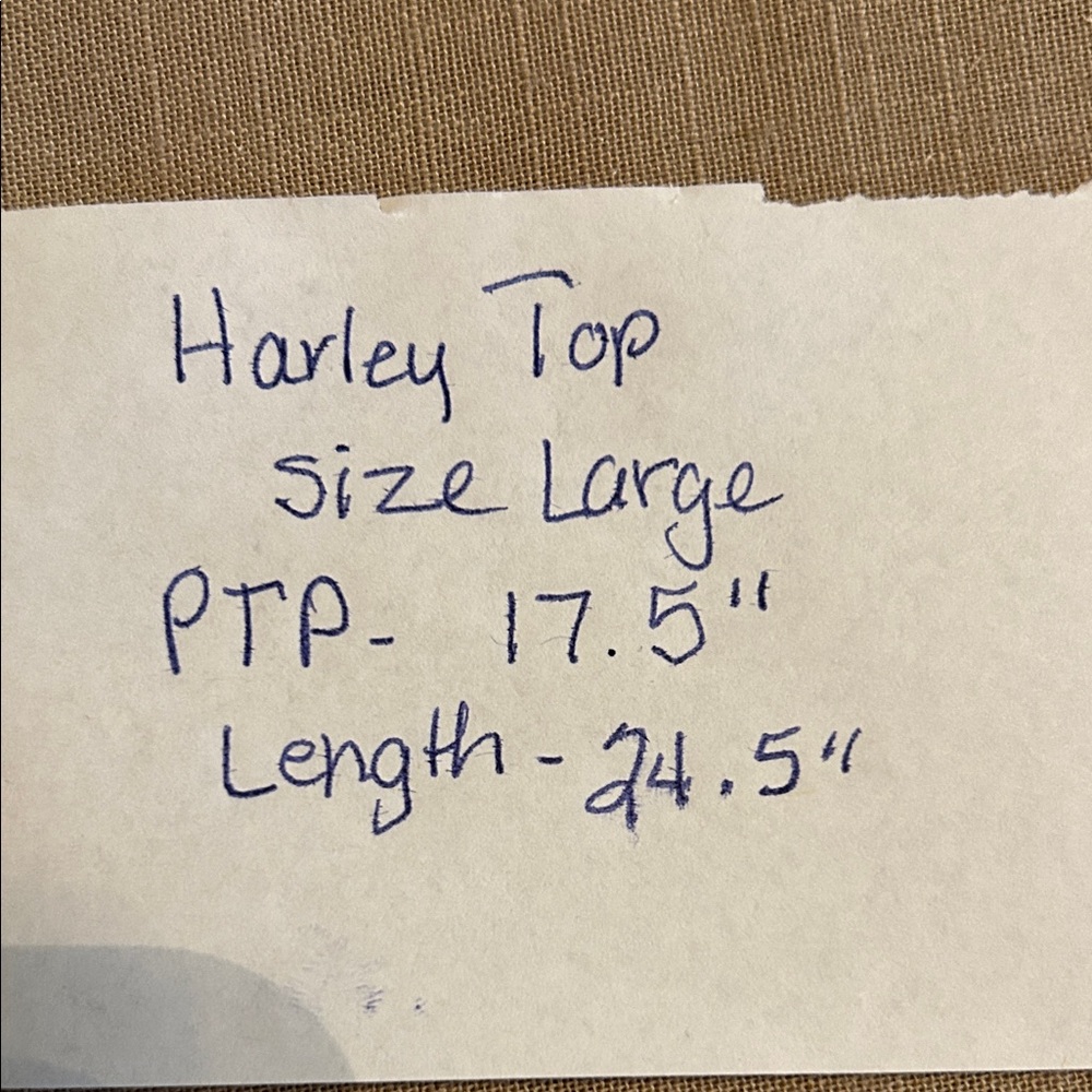 EUC Harley-Davidson Blue 'Ride Free' Tee - Picture 4 of 7